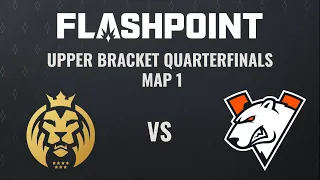 MAD Lions vs Virtus.pro - Map 1 (Overpass) - Flashpoint 2 - Playoffs - Upper Bracket Quarterfinals