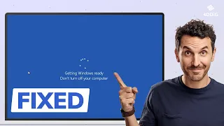 [7 Ways] Getting Windows Ready Stuck Fix | Getting Windows Ready Don't Turn off Your Computer 2024