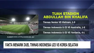 Fakta Menarik Duel Timnas Indonesia U-23 Vs Korea Selatan