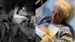 *Happy dance* 102-year-old sees self on film for 1st time