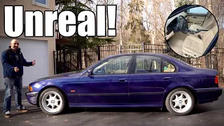 E39 Time Capsule! I bought the lowest mileage BMW 540i in the world!