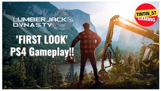 Lumberjack's Dynasty | FIRST LOOK | #PS4 #LumberjacksDynasty