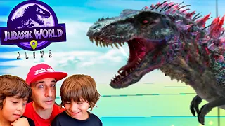 Ganamos al JEFE MORTEM REX!! JURASSIC WORLD ALIVE