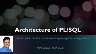 Architecture of PL/SQL