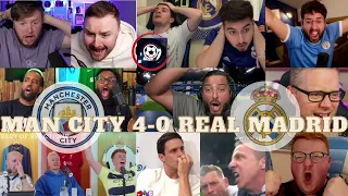 Manchester City vs Real Madrid -  Best of Compilation Reactions