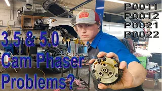 Ford F-150 3.5 & 5.0 Variable Cam Timing PHASER Problems Explained (P0011, P0012, P0021, P0022)