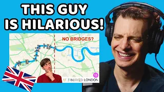 American Reacts to East London Bridges (Why There Are None)