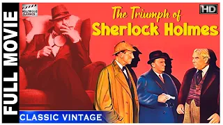 The Triumph Of Sherlock Holmes - 1935 l Hollywood Thriller Movie l Arthur Wontner , Lyn Harding