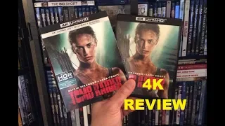 Tomb Raider 4K BLU RAY REVIEW + Unboxing