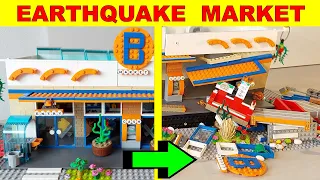 LEGO EARTHQUAKE Realistic MARKET COLLAPSE