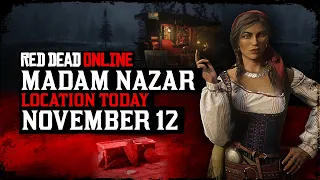 Red Dead Online Madam Nazar Location Today - 12 November 2021