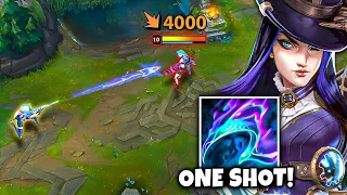 This new mathematically correct Caitlyn build does disturbing amounts of damage