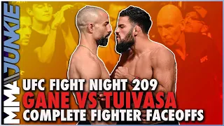 UFC Fight Night 209 Full Fight Card Faceoffs From Paris