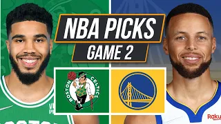 NBA Picks - Boston Celtics vs Golden State Warriors Game 2 - June 5, 2022 NBA Finals