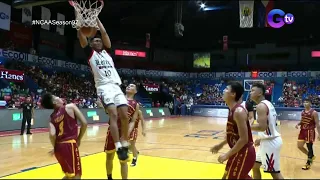 Rhenz Abando throws down the monster alley-oop! |#NCAASeason97