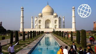 Taj Mahal, Agra, India  [Amazing Places 4K]