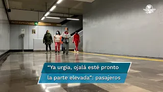 Usuarios le dan “una última oportunidad” a la Línea 12 del Metro; suben sin miedo, dicen