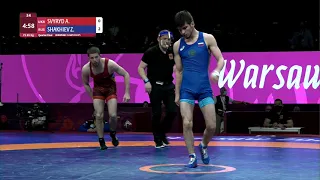 1/4 FS - 65 kg: A. SVYRYD (UKR) v. Z. SHAKHIEV (RUS)