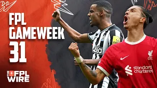 FPL Gameweek 31 Pod  | The FPL Wire | Fantasy Premier League Tips 2023/24