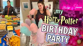 My Harry Potter Themed Birthday Party! | DIY Party Ideas + Food!