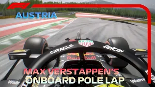 Max Verstappen's 2021 pole lap recreation | 2021 Austrian GP | Assetto Corsa