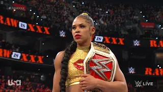 Bianca Belair vs. Sonya Deville Full Match - WWE RAW XXX January 23, 2023