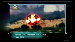 Kornet ATGM Interception in Battle