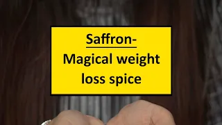 Saffron- A magical weight loss spice #weightloss #dietitiangarima #ytviral #saffron #tipsandtricks