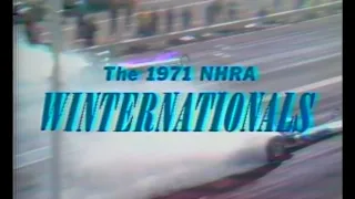 1971 NHRA Winternationals KTTV-11 Broadcast Clips