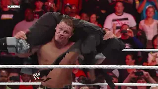 A horror movie icon attacks john cena   raw