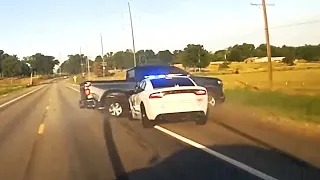 Wild High-Speed Chase Ends With PIT Maneuver in Mulberry, Arkansas