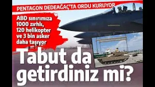 Abd'den Dedeağaç'a 120 Helikopter ve 1000 Askeri Araç Sevkiyatı 10.11.2021 TURKEY