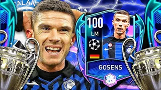 IS HE A GOOD LM??? 100 OVR UEFA CHAMPIONS LEAGUE PLAYER ROBIN GOSENS REVIEW!!! | FIFA MOBILE 22