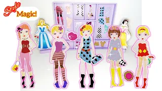 Fashion Design Fun for Kids: DIY Paper Dolls Princess Dress Up | Art & Craft Coloring Book Adventure