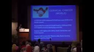 The Burden of Cervical Cancer : 1st NCCS Langkawi