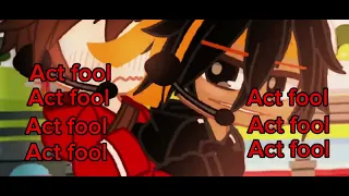 Act fool || Ninjago || Lavashipping|| Terrified Lloyd || my AU || No Angst- |