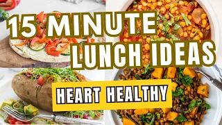 Dietitian shares quick and easy lunch recipes to lower cholesterol and blood pressure 🕒🎉