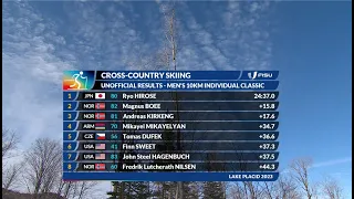 News Day 5 Cross Country Skiing / Men's 10km Individual Classic #LakePlacid2023