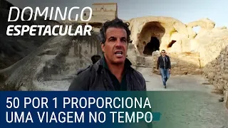 Na Geórgia, 50 por 1 conhece cidade de túneis cavados na pedra