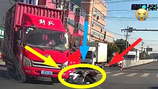 TOTAL IDIOTS AT WORK 2023*IDIOTS DANGEROUS TRUCK & CAR DRIVING FAILS*STUPID DRIVERS COMPILATION 2023