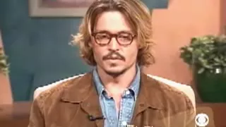 Johnny Depp on the Early Show