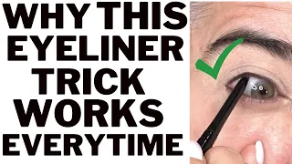 WHY THIS EYELINER TRICK WORKS EVERYTIME | Nikol Johnson