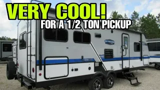 Half Ton Towable Travel Trailer with a GREAT floorplan!