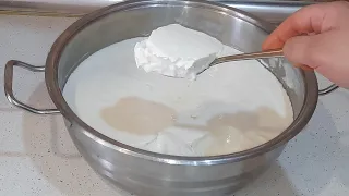 🔴hələdə evdə DAŞ KİMİ QATIĞIN ən asan üsulla hazırlanmasını axtarırsız?🥛😋