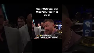 Conor McGregor Faceoff with Mike Perry at BKFC!