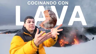 Cocinando con LAVA en un Volcán del POLO NORTE