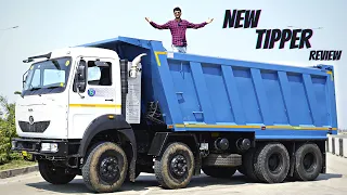 New TATA Signa 3525 Tk Bs6 Tipper Truck Review | Price | Load Capacity | Driving