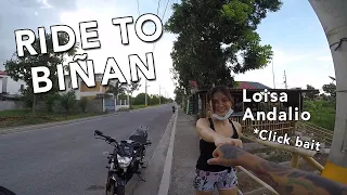 RIDE TO BIÑAN