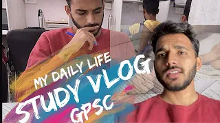 My gpsc study vlog | #talati #clerk #gpsc