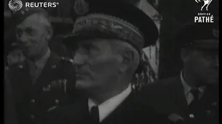 ALGERIA: Francois Darlan, French naval officer meets allied commanders at the Port of Algiers (1942)